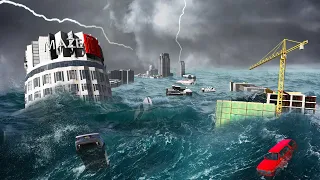 GTA 5 - MEGA STORM FLOODS LOS SANTOS!