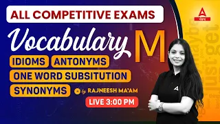 Vocabulary | English Class For All Punjab Competitive Exams By Rajneesh Mam