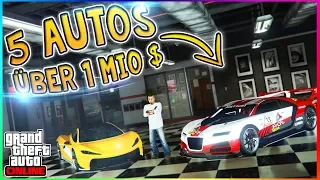 DIE 5 BESTEN AUTOS FÜR ÜBER 1.000.000$ IN GTA 5 ONLINE! | GTA V Best Cars!