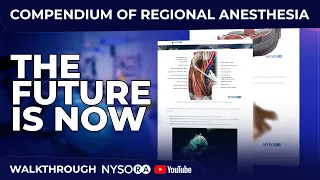 The Compendium of Regional Anesthesia - The Future is Now!