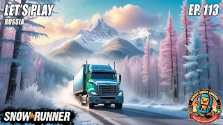 Let us see if the American Truck can get the job done in Russia? | SnowRunner | Russia | Ep 113