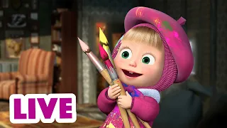 🔴 LIVE! Máša a Medvěd 🐻👧 🌨 Od zimy k létu 🏖 Masha and the Bear