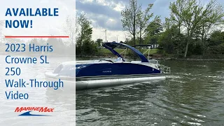 Available Now! 2023 Harris Crowne SL 250 Boat For Sale at MarineMax Lake Wylie, SC