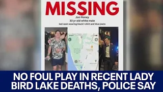 No foul play suspected in recent Lady Bird Lake deaths, police say | FOX 7 Austin