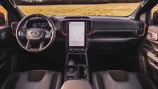 2023 Ford Ranger Raptor - Interior Look, Digital Cockpit & Infotainment, Interior Features & Lights!