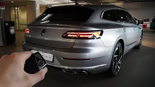 2021 VW Arteon Shooting Brake R Line (190hp) - Sound & Visual Review!