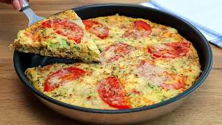 I just crack the eggs in the zucchini Incredibly delicious, quick and easy! Hearty dish