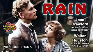 Rain (1932) — Pre-Code Drama  / Joan Crawford, Walter Houston