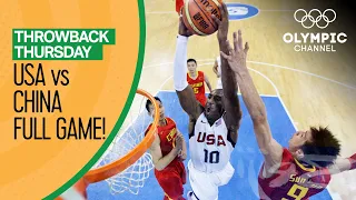 USA v China - Beijing 2008 - Basketball Replays | Throwback Thursday