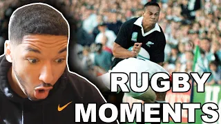 NFL Fan Reacts to 25 RUGBY MOMENTS THAT WILL NEVER BE FORGOTTEN