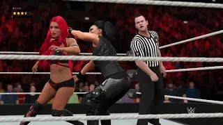 WWE 2K17 RAW 8/30/21 Doudrop (Tamina) vs. Eva Marie - Short But Sweets