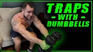 Traps Workout with Dumbbells | Tempo Toughness!