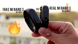 [HINDI] FAKE Mi Band 3 VS REAL Mi Band 3 [COMPARISON]