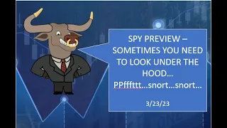 S&P 500 SPDR ETF (SPY)  PREVIEW...SOMETIMES YOU NEED TO LOOK UNDER THE HOOD... #spy #spx