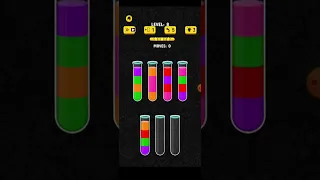 color water sort game level 6 to 8 easy to clear