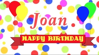 Happy Birthday Joan Song