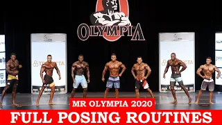 2020 MENS PHYSIQUE MR OLYMPIA FULL POSING ROUTINE.