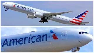 [4K 🎧 ATC INCLUDED] 2 AMERICAN AIRLINES BOEING 777 FLIGHTS AT LAX - PLANE SPOTTING - SEPTEMBER 2019