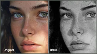 Secrets of Drawing a Face with Pencil