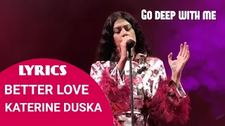 Better Love - Katerine Duska | LYRICS / ΣΤΙΧΟΙ (Eurovision 2019 - Greece)