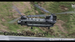 RAF Chinook | Low level in the Mach Loop