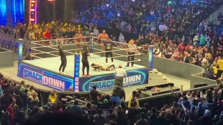 The Bloodline vs. Drew McIntyre, Big E, & King Woods: WWE SmackDown, Nov. 19, 2021 FULL dark match