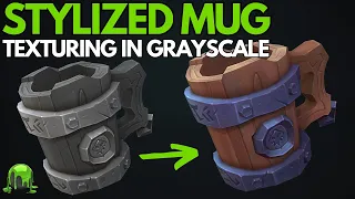 Stylized 3D Mug - Texturing [Part II]