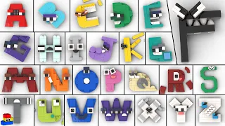 LEGO Alphabet Lore: EVERY LETTER! A-Z!