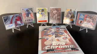 2022 Topps Chrome Update Hobby Box - We Hit A Rookie Auto!