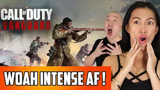 Call of Duty: Vanguard - Reveal Trailer Reaction | Most Intense COD Ever?