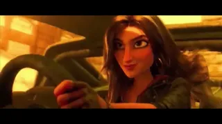 Ralph Breaks The Internet: Vanellope races Shank