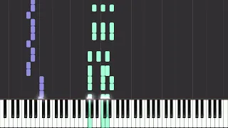 The Spins - Mac Miller - Piano Tutorial - Sheet Music & MIDI