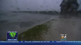 Beaches Deserted In Sarasota As Hurricane Irma Draws Closer