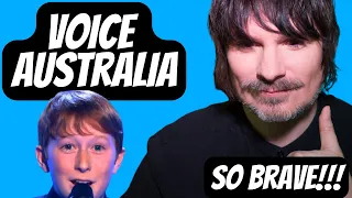 PRO SINGER'S first REACTION to THE VOICE AUSTRALIA - ETHAN HALL - PIE JESU