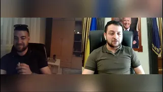 ZELENSKY WITH THE AMERICANS IN CHATROULETTE | ЗЕЛЕНСКИЙ С АМЕРИКАНЦАМИ В ЧАТРУЛЕТКЕ | СТРИМ-НАРЕЗКА