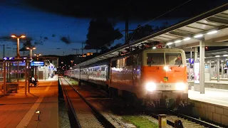 SVG 111 185-5 mit dem PARTYZUG "Techno Train Nürnberg 2023" im Würzburger Hbf