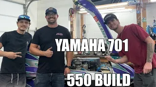 Yamaha 701 Kawasaki JS 440 550 550sx  CONVERSION w/ Rhaas 750 pump conversion kit install