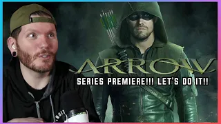 I watched the ARROW Pilot for the first time and LOVED IT! | Arrow 1x1 REACTION