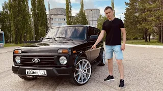 Lada 4X4 Urban на 20-х колесах и заднем приводе. Как и зачем на этом ездить?