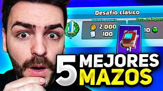 TOP 5 MEJORES MAZOS PARA GANAR TU PRIMER DESAFIO CLASICO