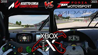 Spa onboard GT3 - ASSETTO vs FORZA sur Xbox Serie X