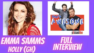 Emma Samms Joins #ThatsAwesome! (Full Video) with Steve Burton & Bradford Anderson