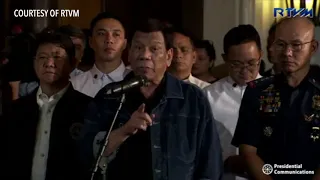 Duterte to errant cops: 'Wala kayong silbi, salot kayo'