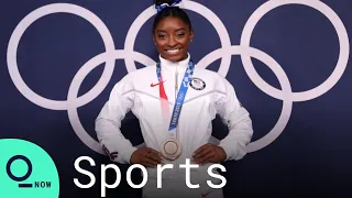 Simone Biles Wins Bronze in Balance Beam