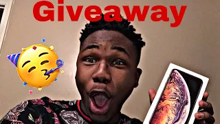 IPHONE XS MAX GIVEAWAY !!!!!