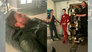 Stephen Amell Fell Asleep During his last scene with Grant Gustin