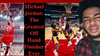 Michael Jordan Secret: His Left HAND is Better than his RIGHT! The  Greatest Off Hand Finisher EVER