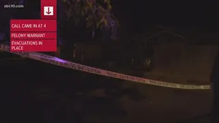 Sacramento police arrest suspect barricaded in North Sacramento home