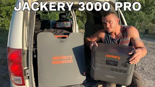 Cooking in the Woods with the Jackery 3000 Pro 😳