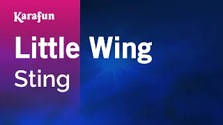 Little Wing - Sting | Karaoke Version | KaraFun
